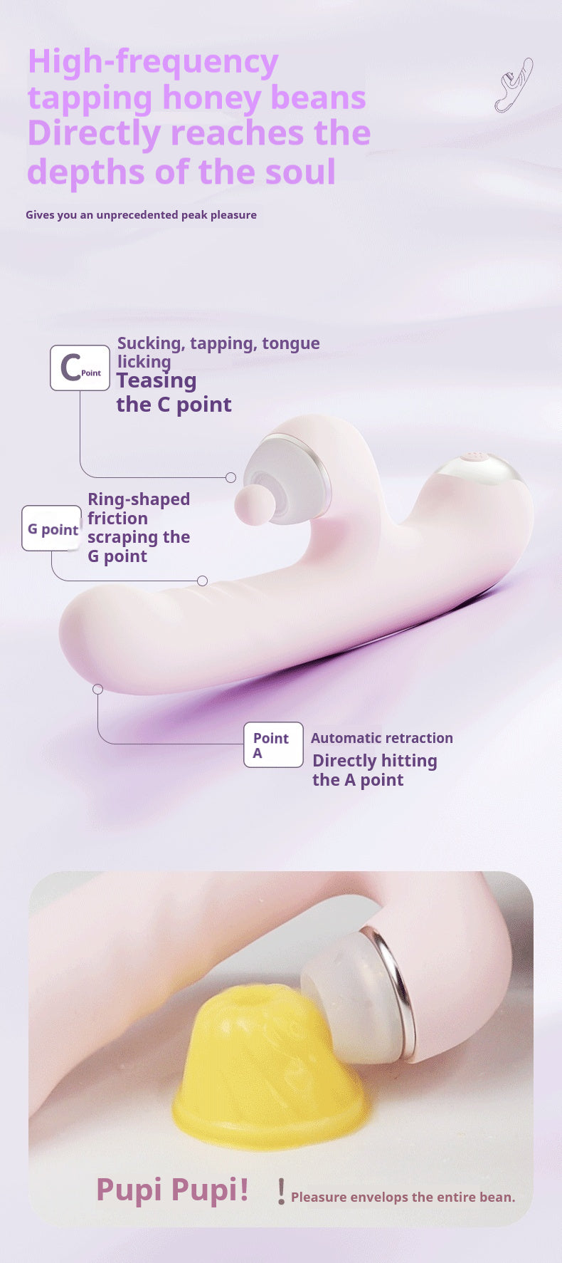 Tongue Licking Telescopic Vibrator Female Strong Vibration Female Masturbator Adult Toy Massage Stick Female Masturbator