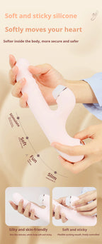 Tongue Licking Telescopic Vibrator Female Strong Vibration Female Masturbator Adult Toy Massage Stick Female Masturbator